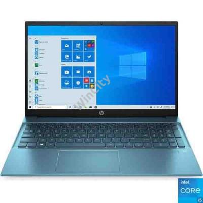 HP Pavilion 15-eg0000nh 15,6"FHD/Intel® Core™ i5-1135G7/8GB/512GB/Int. VGA/Win10/zöldeskék laptop