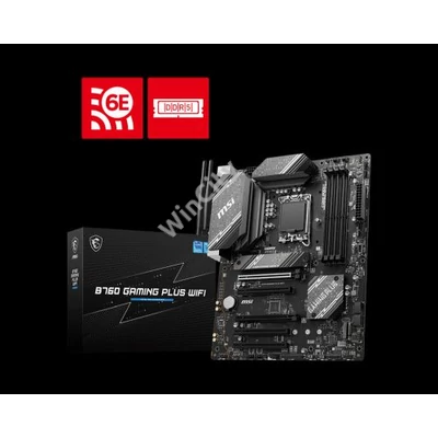 MSI B760 GAMING PLUS WIFI Intel B760 LGA1700 ATX alaplap