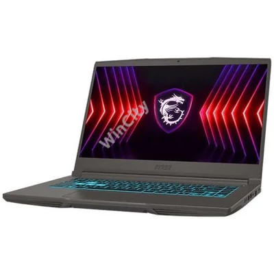 MSI Thin 15 B12UC-1460 15,6"FHD/Intel Core i5-12450H/8GB/512GB/RTX 3050 4GB/fekete laptop