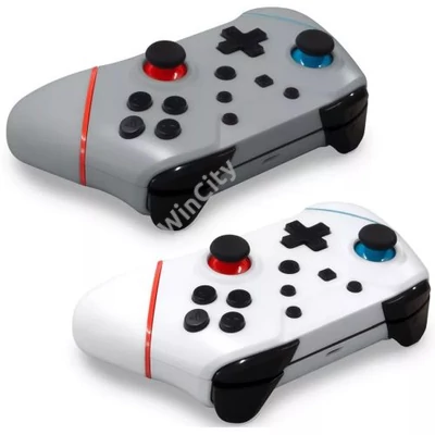 Armor3 M07467-WHWS NuChamp Nintendo Switch vezeték nélküli fehér-ezüst kontroller csomag (2db)