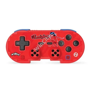 Hyperkin M01328-MTLB Pixel Art Miraculous Nintendo Switch/PC/Mac/Android "Katicabogár" BT kontroller