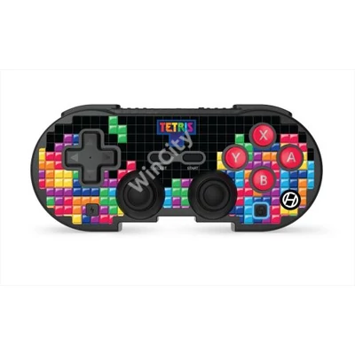 Hyperkin M01328-TETS Pixel Art Tetris Nintendo Switch/PC/Mac/Android "Tetrimino Stack" BT kontroller