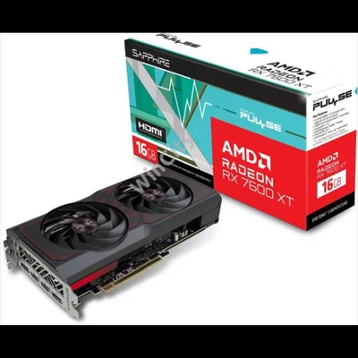 SAPPHIRE PULSE AMD RADEON RX 7600 XT GAMING OC 16GB GDDR6 DUAL HDMI DUAL DP