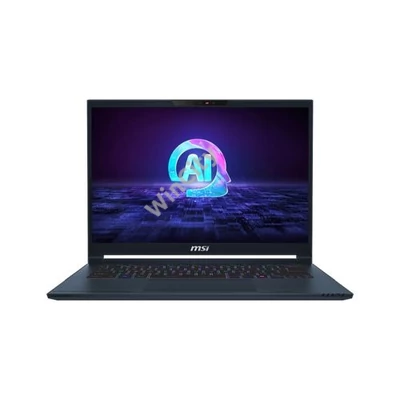 MSI Stealth 14 AI Studio A1VFG-095 14"QHD+/Intel Core Ultra 7 155H/32GB/1TB/RTX 4060 8GB/Win11/kék laptop