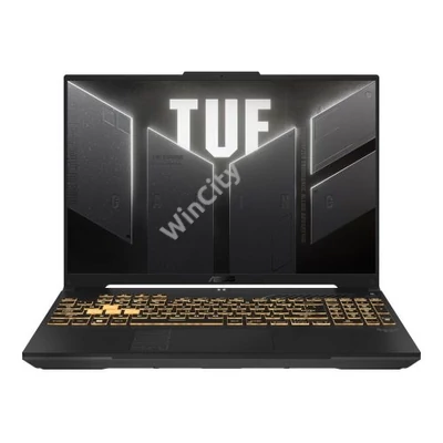 Asus TUF Gaming F16 16"QHD/Intel Core i7-13650HX/16GB/1TB/RTX 4060 8GB/szürke laptop