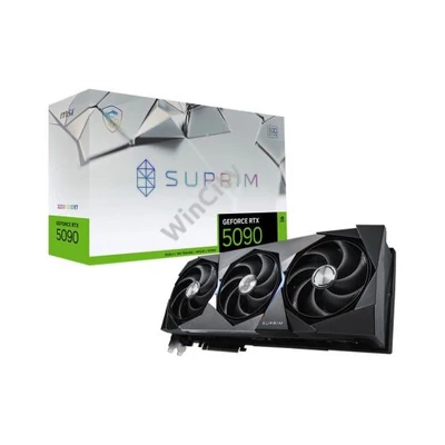 MSI RTX 5090 Suprim nVidia 32GB DDR7 PCIe videókártya