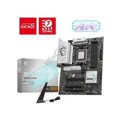 MSI B850 GAMING PLUS WIFI AMD B850 AM5 ATX alaplap