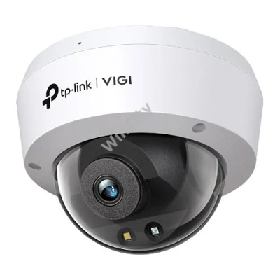 TP-Link IP dómkamera - C240 (DualLight, 4MP, 4mm, IK10, IP67, H265+, IR+LED30m, SD; 12VDC/PoE)