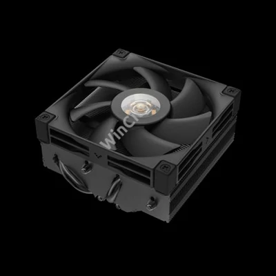 DeepCool CPU Cooler - AN400 BK (Low profile, 31,18 dB; max, 52,97 m3/h; 4pin csatlakozó, 4 db heatpipe, 9cm, PWM)