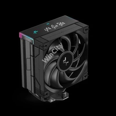 DeepCool CPU Cooler - AK400 DIGITAL PRO (25 dB; max, 103,45 m3/h; 4pin csatlakozó, 4 db heatpipe, 12cm, PWM)