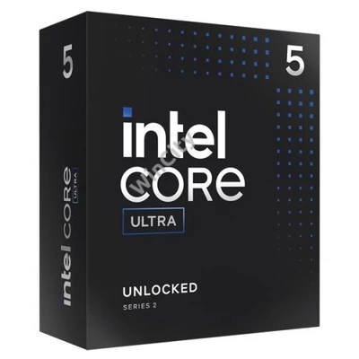 Intel Processzor - Core Ultra 5-245K (24M Cache, up to 5.20 GHz, 125W skt1851, Arrow Lake) BOX No Cooler
