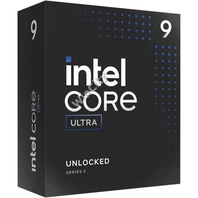Intel Processzor - Core Ultra 9-285K (36M Cache, up to 5.70 GHz, 125W skt1851, Arrow Lake) BOX No Cooler