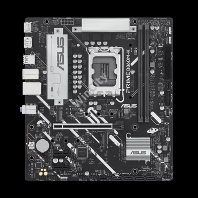 Asus Alaplap - Intel PRIME B860M-K s1851 (B860, 2xDDR5 8800+MHz, 4xSATA3, 2xM.2, HDMI+DP)