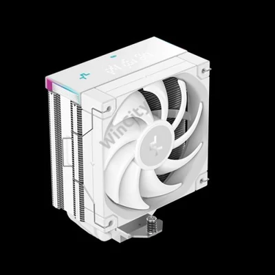 DeepCool CPU Cooler - AK400 DIGITAL PRO WH (25 dB; max, 103,45 m3/h; 4pin csatlakozó, 4 db heatpipe, 12cm, PWM, fehér)