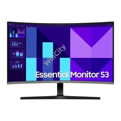 Samsung Monitor 32" - S32D390GAU (VA, 1920x1080, 16:9, FHD, 100HZ, 250cd/m2, 4ms, Ívelt)