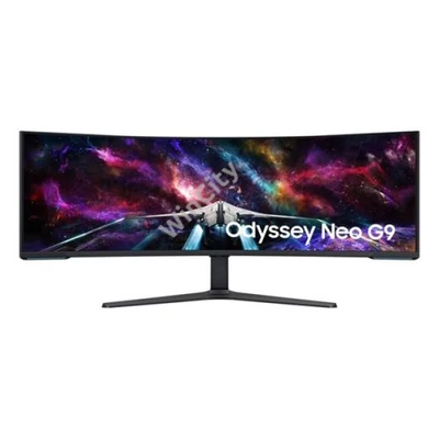 Samsung Monitor 57" - S57CG952NU (VA, 7680x2160, 32:9, DUHD, 240HZ, 1000cd/m2, 1ms, Ívelt)