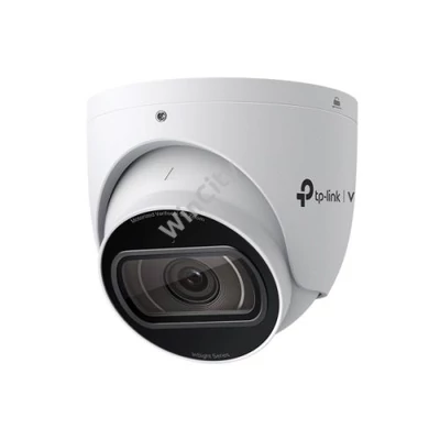 TP-Link IP turretkamera - InSight S445ZI (4MP, 2.7-13.5mm, IP67, IK10; H265+, IR60m, 12VDC/PoE, SD; mikr, hangsz; fém)