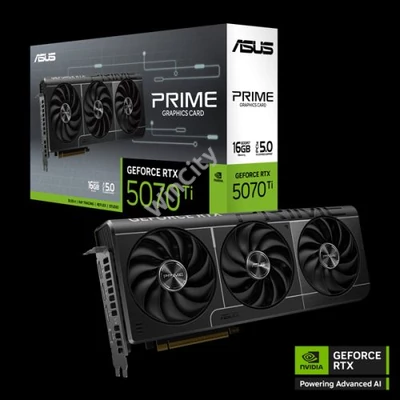 Asus Videokártya - nVidia PRIME-RTX5070TI-16G (16384MB, GDDR7, 256bit, 1xHDMI, 3xDP)