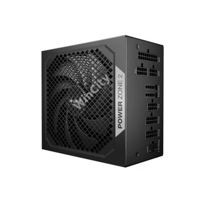 Be Quiet! Tápegység 750W - POWER ZONE 2 (80+ Platinum, ATX3.1, moduláris, félpasszív ventilátor, fekete)