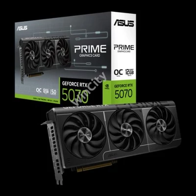 Asus Videokártya - nVidia PRIME-RTX5070-O12G (12288MB, GDDR7, 192bit, 1xHDMI, 3xDP)
