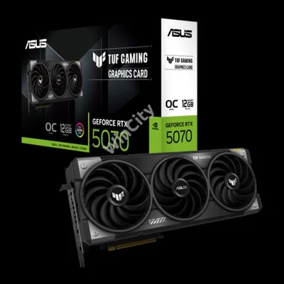 Asus Videokártya - nVidia TUF-RTX5070-O12G-GAMING (12288MB, GDDR7, 192bit, 2xHDMI, 3xDP)