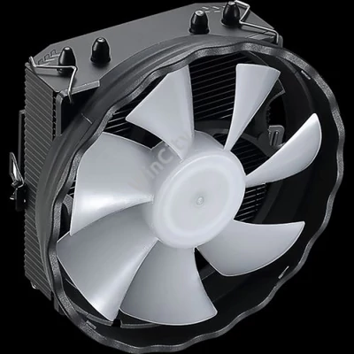 Formula CPU Cooler - Astral Plus FRPW 4P (17-34dB, 4pin csatlakozó, 4 db heatpipe, 9cm, PWM, FRGB)