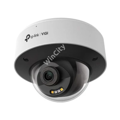 TP-Link IP dómkamera - InSight S245 (FullColor, 4MP, 4mm, IP67, IK10, H265+, LED+IR30m, PoE, mikr., hangsz.; fém ház)