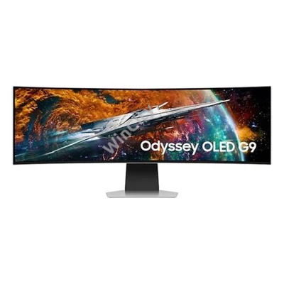 Samsung Monitor 49" - S49CG950SU (OLED, 5120x1440, 32:9, DQHD, 240HZ, 250cd/m2, 0,03ms, Ívelt)