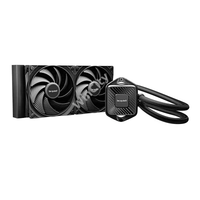 Be Quiet! CPU Water Cooler - PURE LOOP 3 240mm (2x120mm, csatlakozó: 3pin, cső hossza: 400mm)