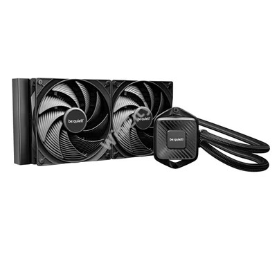 Be Quiet! CPU Water Cooler - PURE LOOP 3 280mm (2x140mm, csatlakozó: 3pin, cső hossza: 400mm)