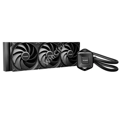 Be Quiet! CPU Water Cooler - PURE LOOP 3 360mm (3x120mm, csatlakozó: 3pin, cső hossza: 400mm)