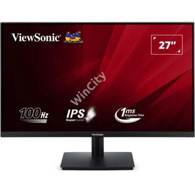 ViewSonic Monitor 27" - VA270-H-2 (IPS, 16:9, 1920x1080, 100Hz, 1ms, 250cd/m2, D-sub, HDMI, VESA)