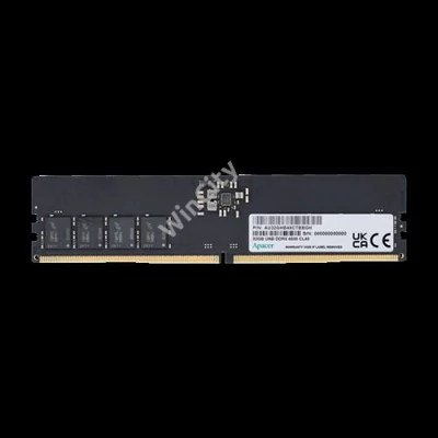 Apacer Memória Desktop - 8GB DDR5 (5600MHz, CL40, 1.1V)