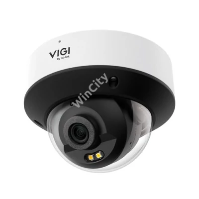 TP-Link IP dómkamera - InSight S225 (FullColor, 2MP, 2,8mm, IP67, IK10, H265+, LED+IR30m, PoE, mikr., hangsz.; fém ház)