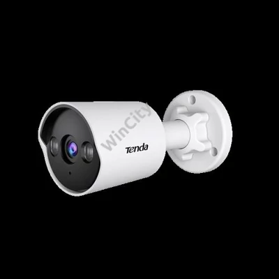 Tenda IP Cső kamera - TC3B24C (4MP, 4mm, kültéri IP67, H265, IR30m + FullColor, mikrofon, PoE)