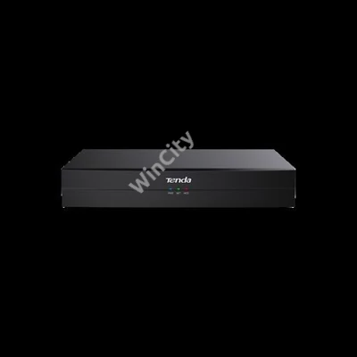 Tenda NVR rögzítő - TN3108-8P (8 csatorna, H265+, max 8MP, 8xRJ45 802.3at PoE, 2xUSB, 1x Sata (max 10TB))