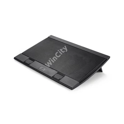 DeepCool Notebook Hűtőpad 17"-ig - WIND PAL FS (21,5-26,5dB; max. 195,38 m3/h; 2x14cm, 2xUSB2.0)