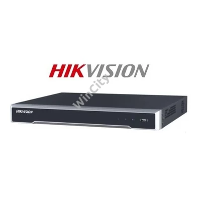 Hikvision NVR rögzítő - DS-7616NI-Q2 (16 csatorna, 160Mbps rögzítési sávszélesség, H265+, HDMI+VGA, 2xUSB, 2x Sata)