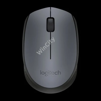 Logitech Egér - M170 (Vezeték nélküli, 3 gomb, 2,4 GHz, fekete)