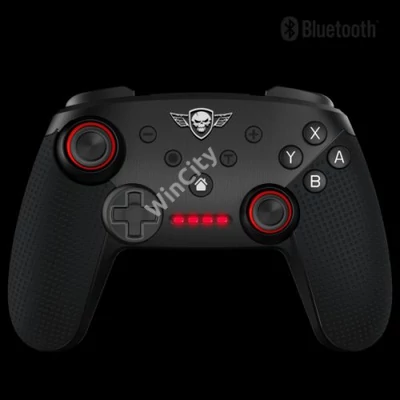 Spirit of Gamer Gamepad Vezeték Nélküli - Pro Gaming Bluetooth Nintendo Switch (Vibration, fekete)