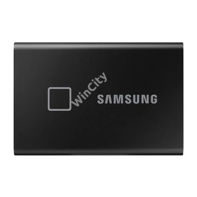 Samsung Külső SSD 1TB - MU-PC1T0K/WW (T7 Touch external, fekete, USB 3.2, 1TB)