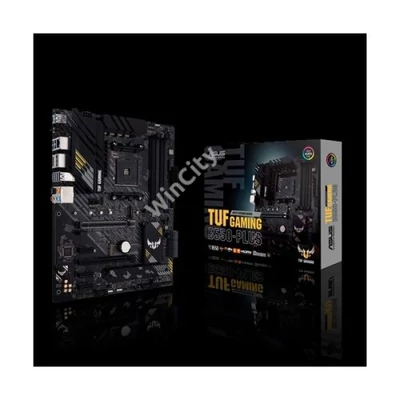 Asus Alaplap - AMD TUF GAMING B550-PLUS AM4 (B550, 4xDDR4 4800MHz, 6xSATA3, 2x M.2, 4xUSB2.0, 8xUSB3.2)