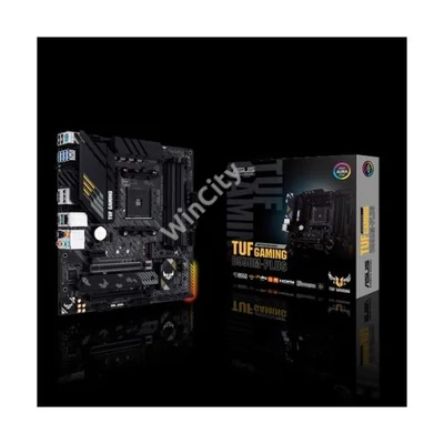 Asus Alaplap - AMD TUF GAMING B550M-PLUS AM4 (B550, 4xDDR4 4800MHz, 6xSATA3, 2x M.2, Raid, 6xUSB2.0, 8xUSB3.2)