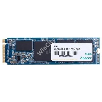 Apacer SSD AS2280P4 Series - 256GB AP256GAS2280P4-1 (M.2 PCI-E, Olvasás: 1800 MB/s, Írás: 1100 MB/s)