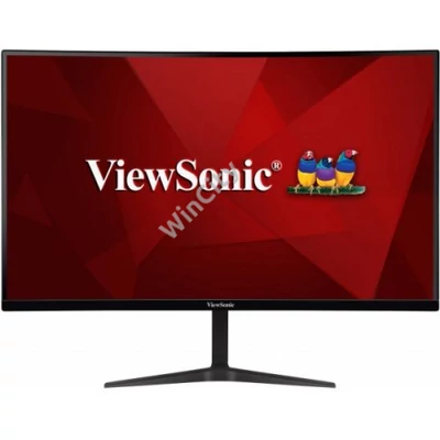 ViewSonic Monitor 27" - VX2718-PC-mhd (VA, 16:9, 1920x1080, 165Hz, 1ms, 250cd/m2, 2xHDMI, DP, VESA, SPK, ívelt)