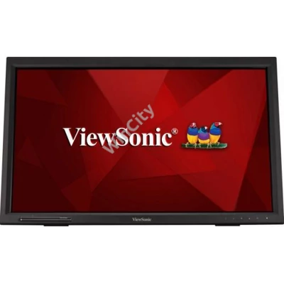 ViewSonic Portable Monitor 23,6" - TD2423 (VA,16:9, 1920x1080, 10 point Touch, 5ms, 250cd/m2, VGA, DVI, HDMI, USB, SPK)