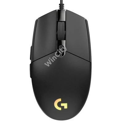 Logitech Egér - G102 Lightsync (Vezetékes, Gaming, Optikai, USB, 8000 DPI, fekete)