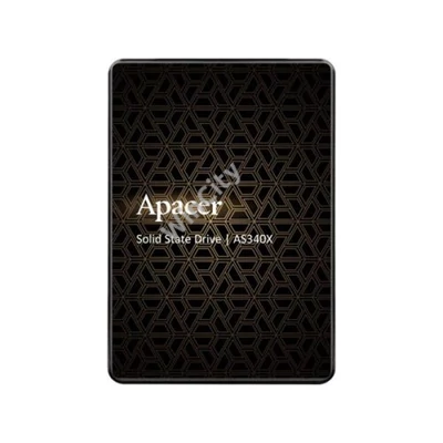 Apacer SSD AS340X Series Panther - 240GB AP240GAS340XC-1 (SATA3, Olvasás: 550 MB/s, Írás: 520 MB/s)