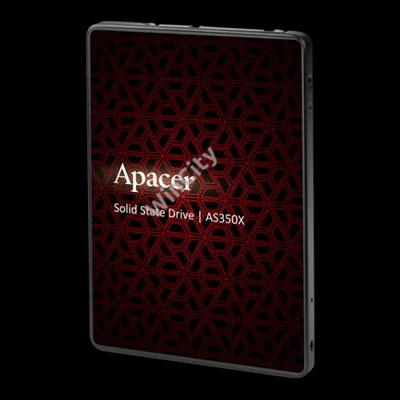 Apacer SSD AS350X Series Panther - 512GB AP512GAS350XR-1 (SATA3, Olvasás: 560 MB/s, Írás: 540 MB/s)