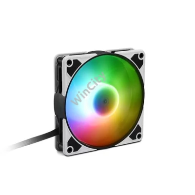 Sharkoon Cooler 12cm - SilentStorm 120 PWM RGB Fan (20,4dB; 93,6 m3/h; 1400rpm; 3pin + 4pin csatlakozó; ház hűtésre)